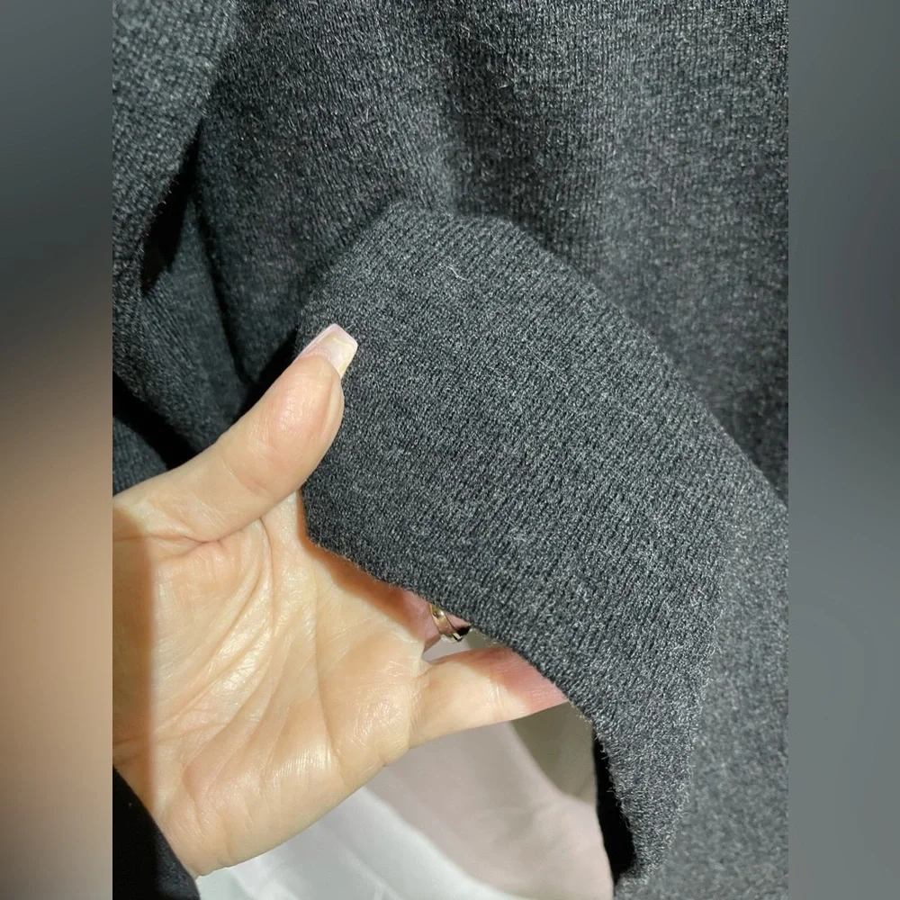 Adrienne Vittadini sweater black womens size X-Large - Picture 5 of 11